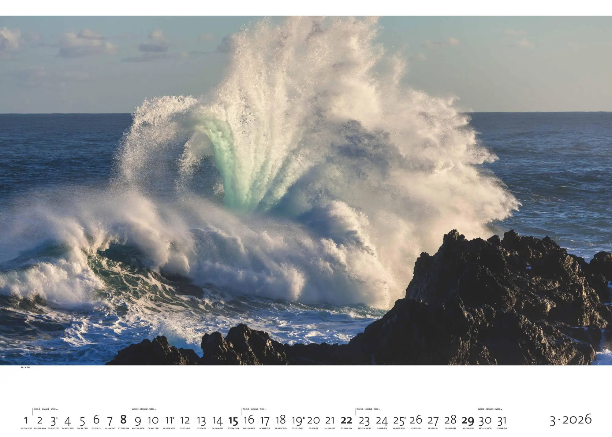 Bild: 4069095000254 | Meer 2026 | Kalender | 14 S. | Deutsch | 2026 | EAN 4069095000254