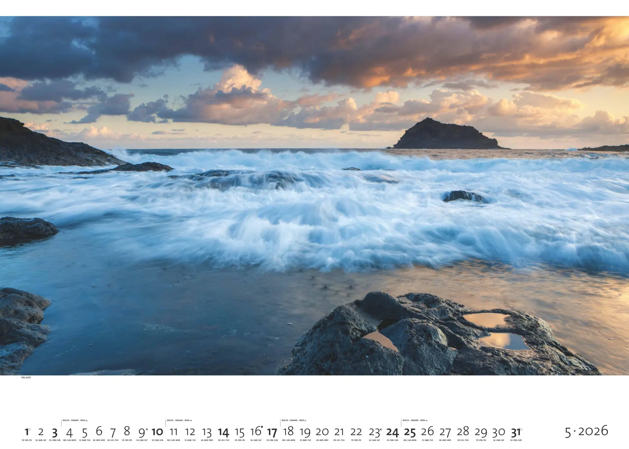 Bild: 4069095000254 | Meer 2026 | Kalender | 14 S. | Deutsch | 2026 | EAN 4069095000254
