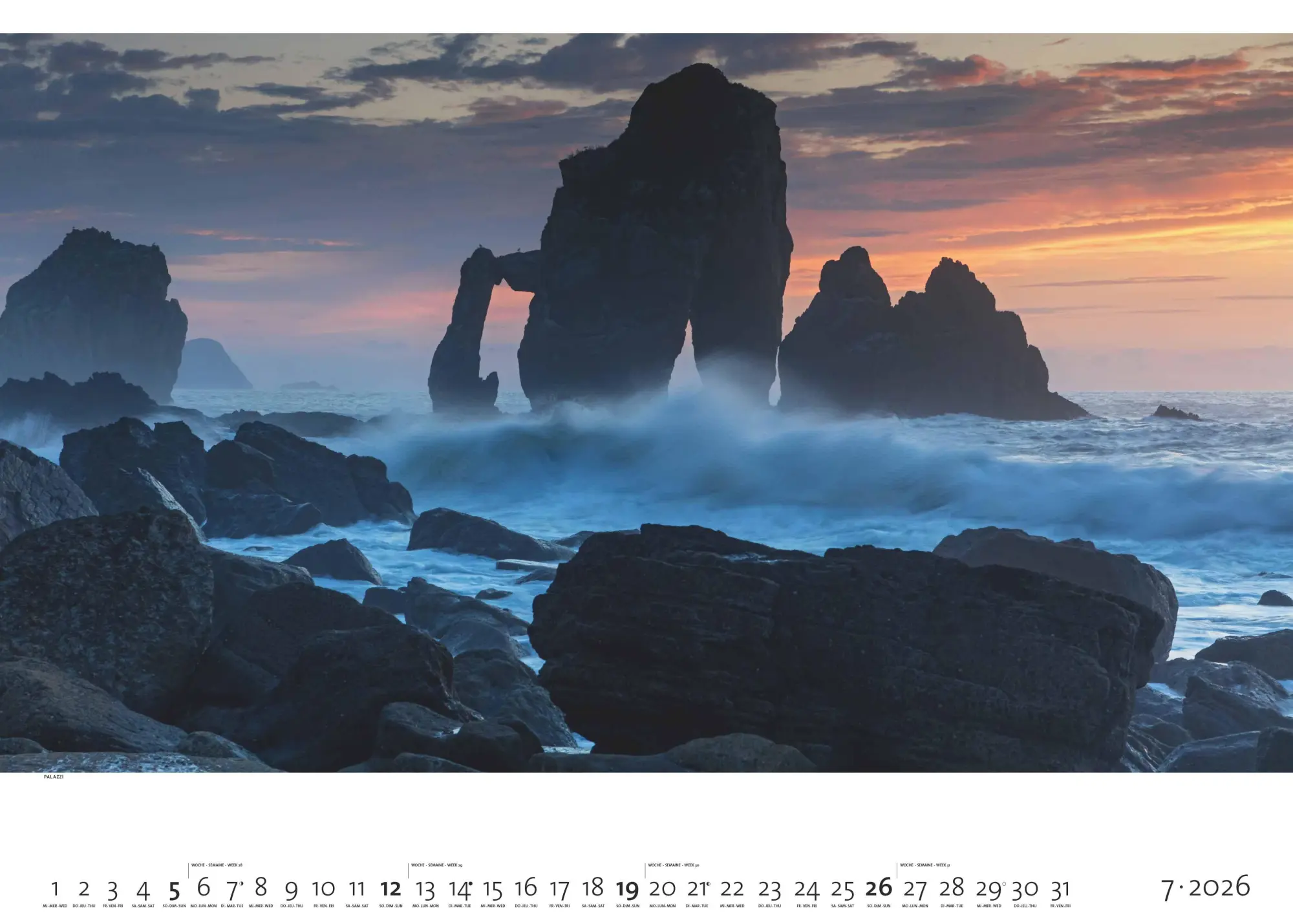 Bild: 4069095000254 | Meer 2026 | Kalender | 14 S. | Deutsch | 2026 | EAN 4069095000254
