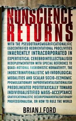 Cover: 9780993400254 | Nonscience Returns | Brian J. Ford | Buch | Einband - fest (Hardcover)