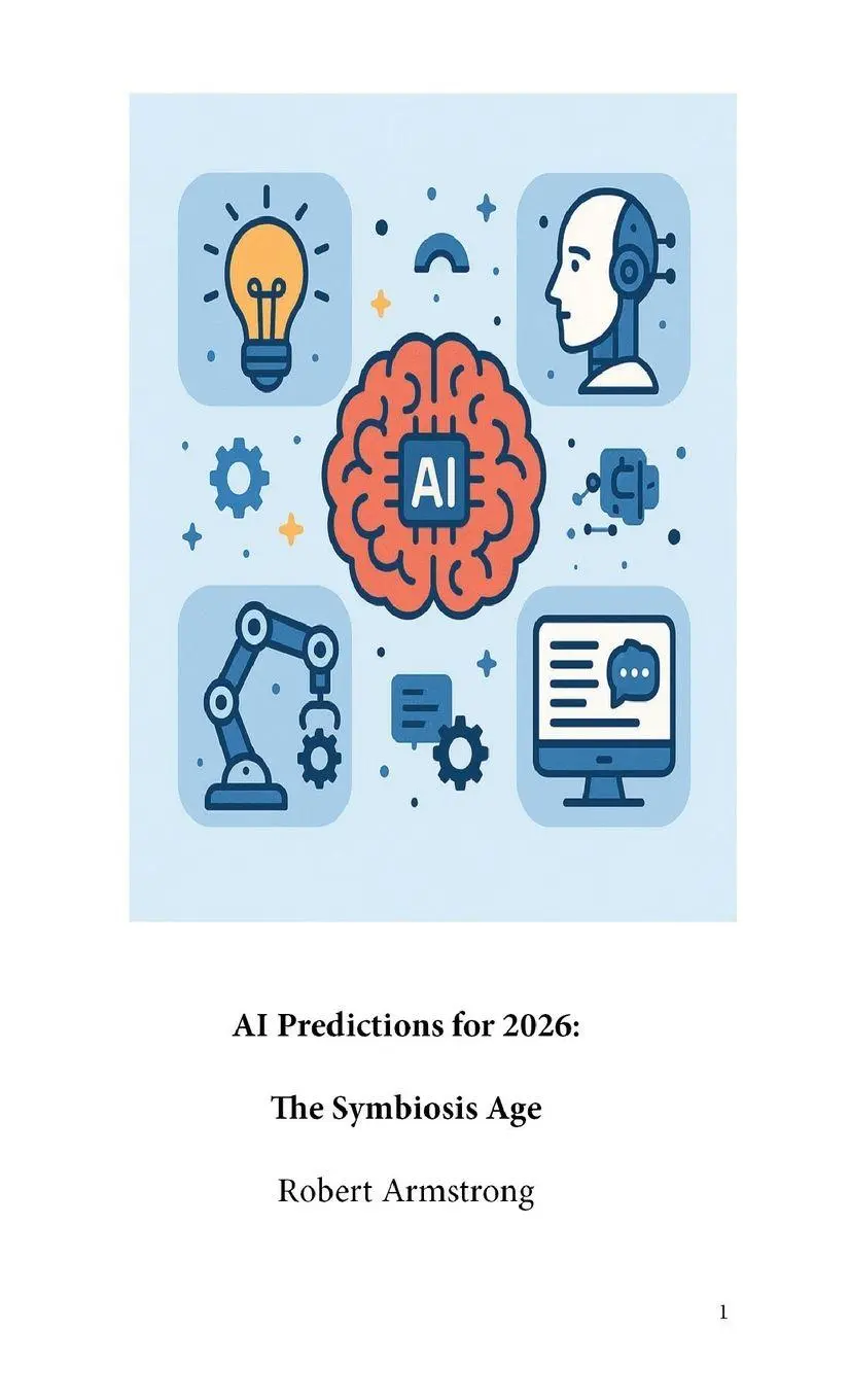 Cover: 9781635530254 | AI Predictions For 2026 | The Symbiosis Age | Robert Armstrong | Buch