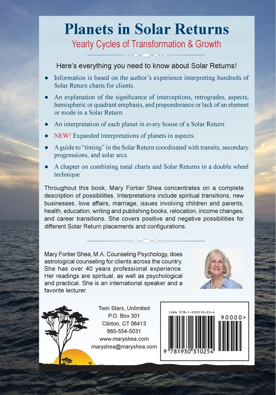Rückseite: 9781930310254 | Planets in Solar Returns | Yearly Cycles of Transformation and Growth