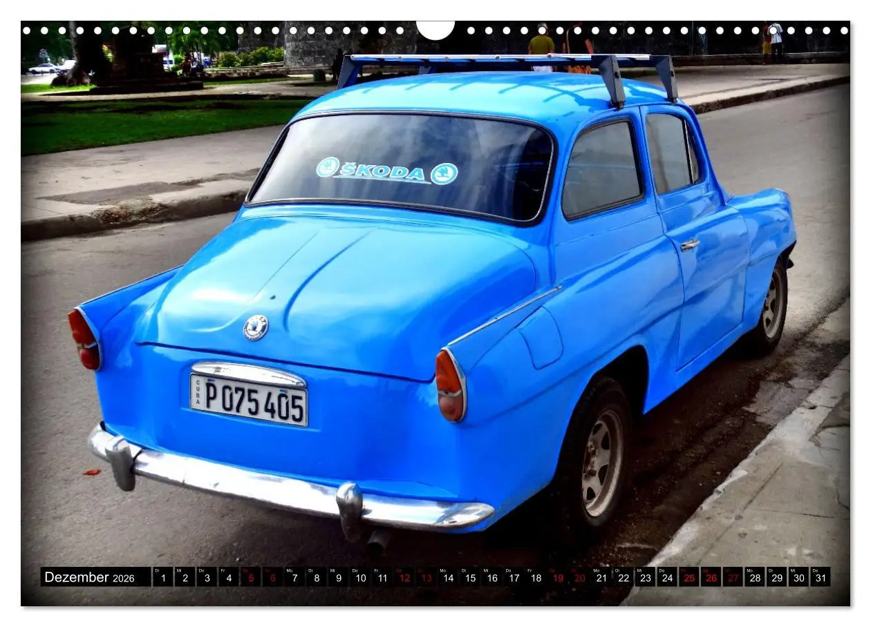 Bild: 9783457370254 | SKODA HITS - Oldtimer der CSSR in Kuba (Wandkalender 2026 DIN A3...