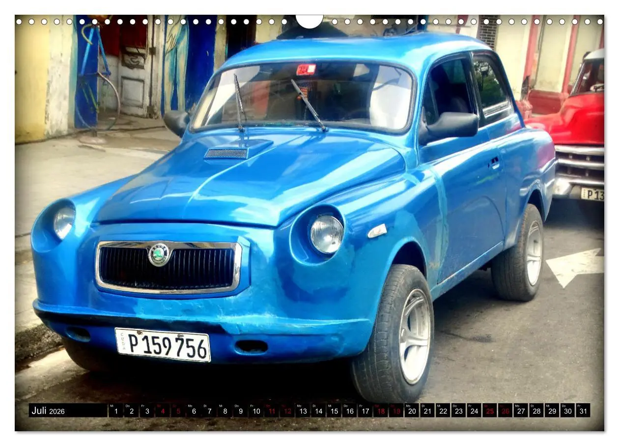 Bild: 9783457370254 | SKODA HITS - Oldtimer der CSSR in Kuba (Wandkalender 2026 DIN A3...