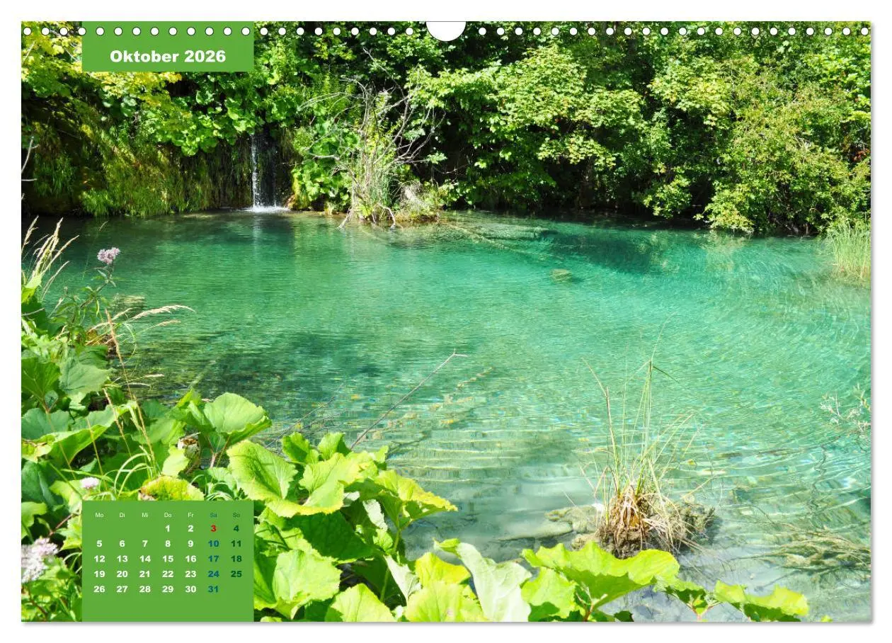Bild: 9783457680254 | Erlebe mit mir die Wasserwelt der Plitvicer Seen (Wandkalender 2026...