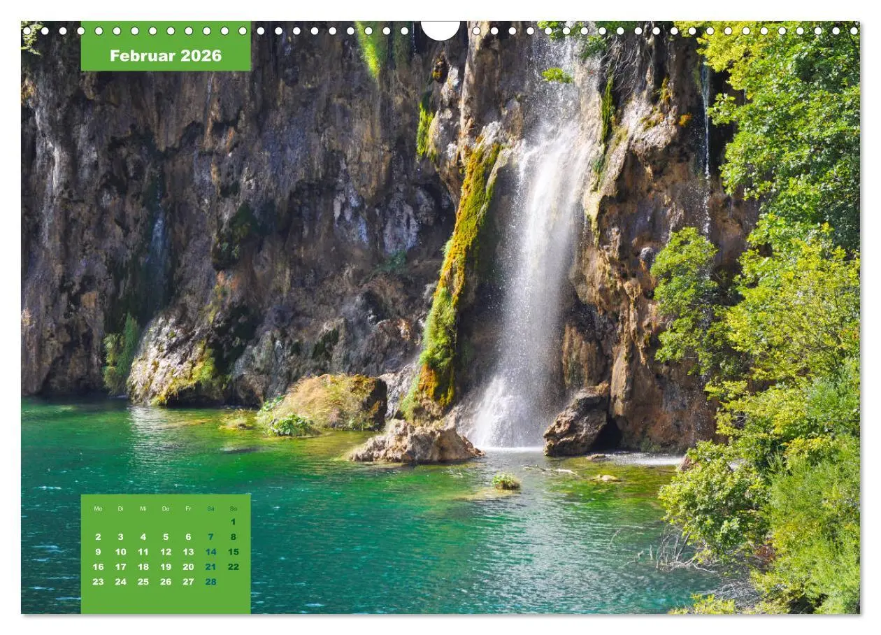 Bild: 9783457680254 | Erlebe mit mir die Wasserwelt der Plitvicer Seen (Wandkalender 2026...