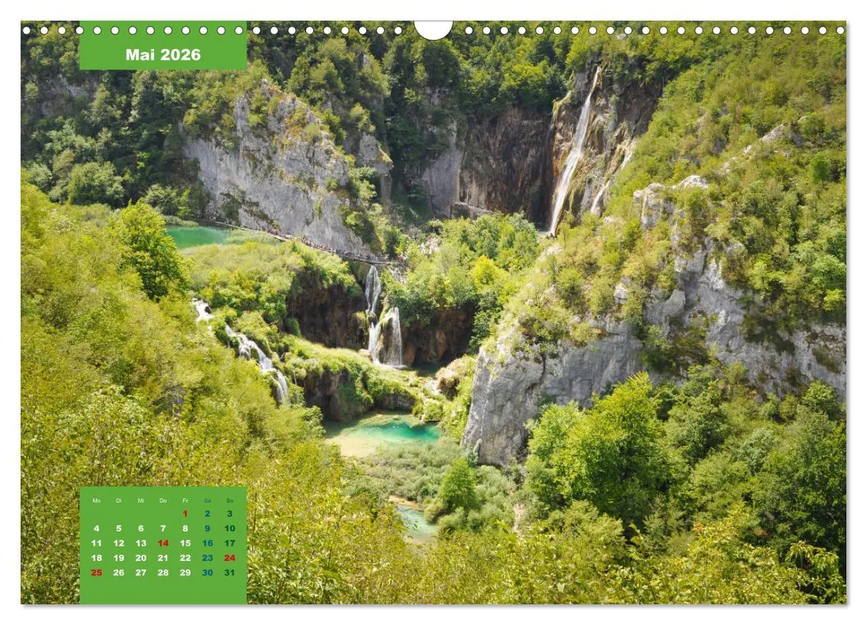 Bild: 9783457680254 | Erlebe mit mir die Wasserwelt der Plitvicer Seen (Wandkalender 2026...