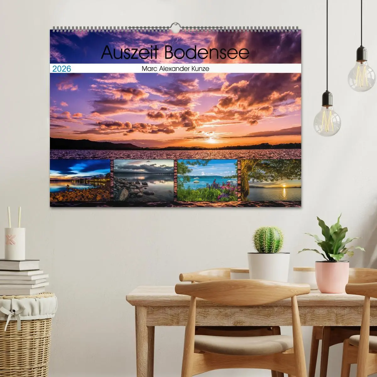 Bild: 9783457820254 | Auszeit Bodensee (Wandkalender 2026 DIN A2 quer), CALVENDO...