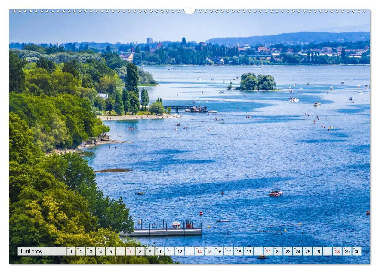 Bild: 9783457820254 | Auszeit Bodensee (Wandkalender 2026 DIN A2 quer), CALVENDO...