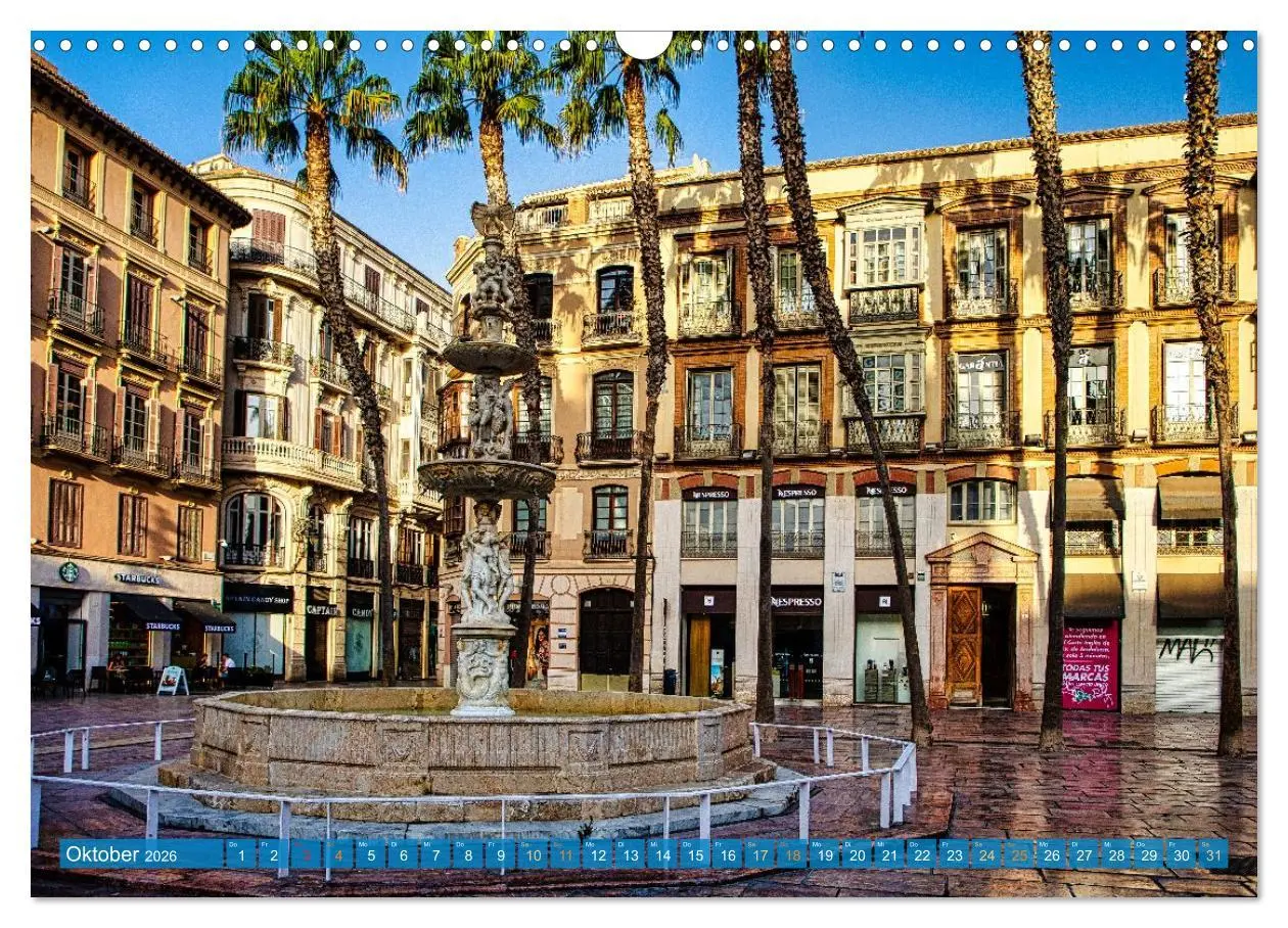 Bild: 9783457990254 | Malaga Highlights der Stadt an der Costa del Sol (Wandkalender 2026...