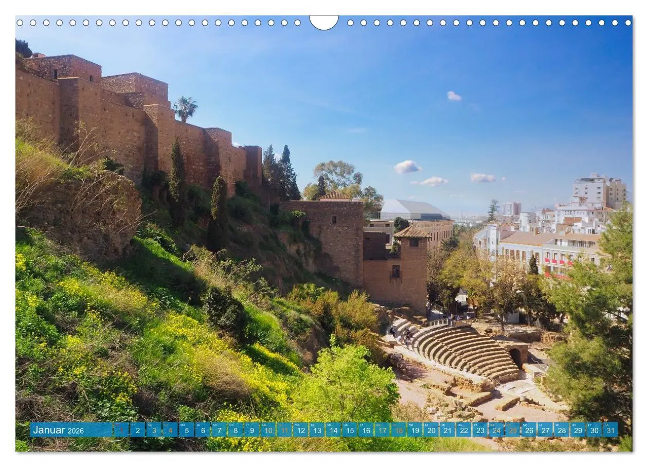 Bild: 9783457990254 | Malaga Highlights der Stadt an der Costa del Sol (Wandkalender 2026...