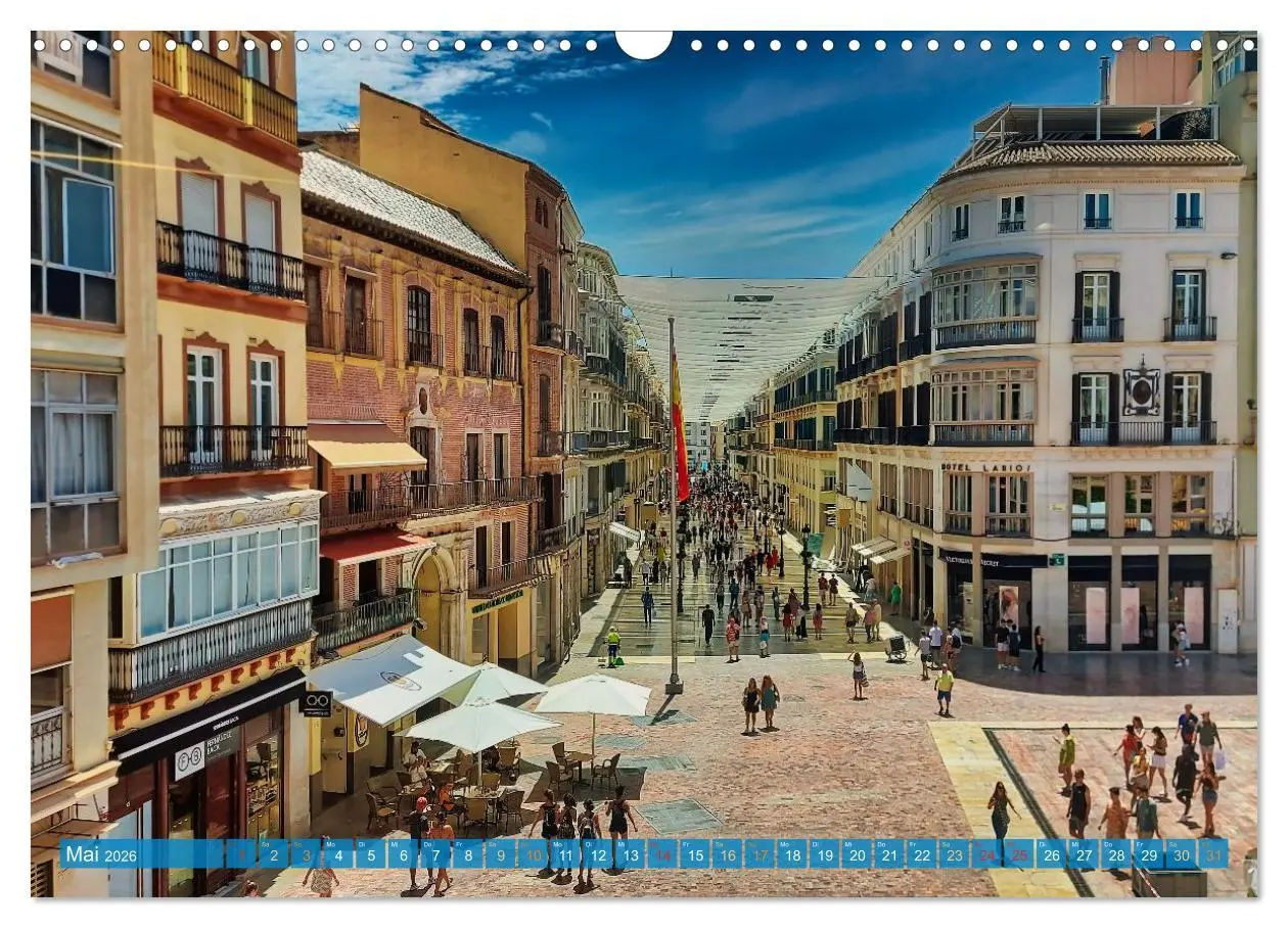 Bild: 9783457990254 | Malaga Highlights der Stadt an der Costa del Sol (Wandkalender 2026...
