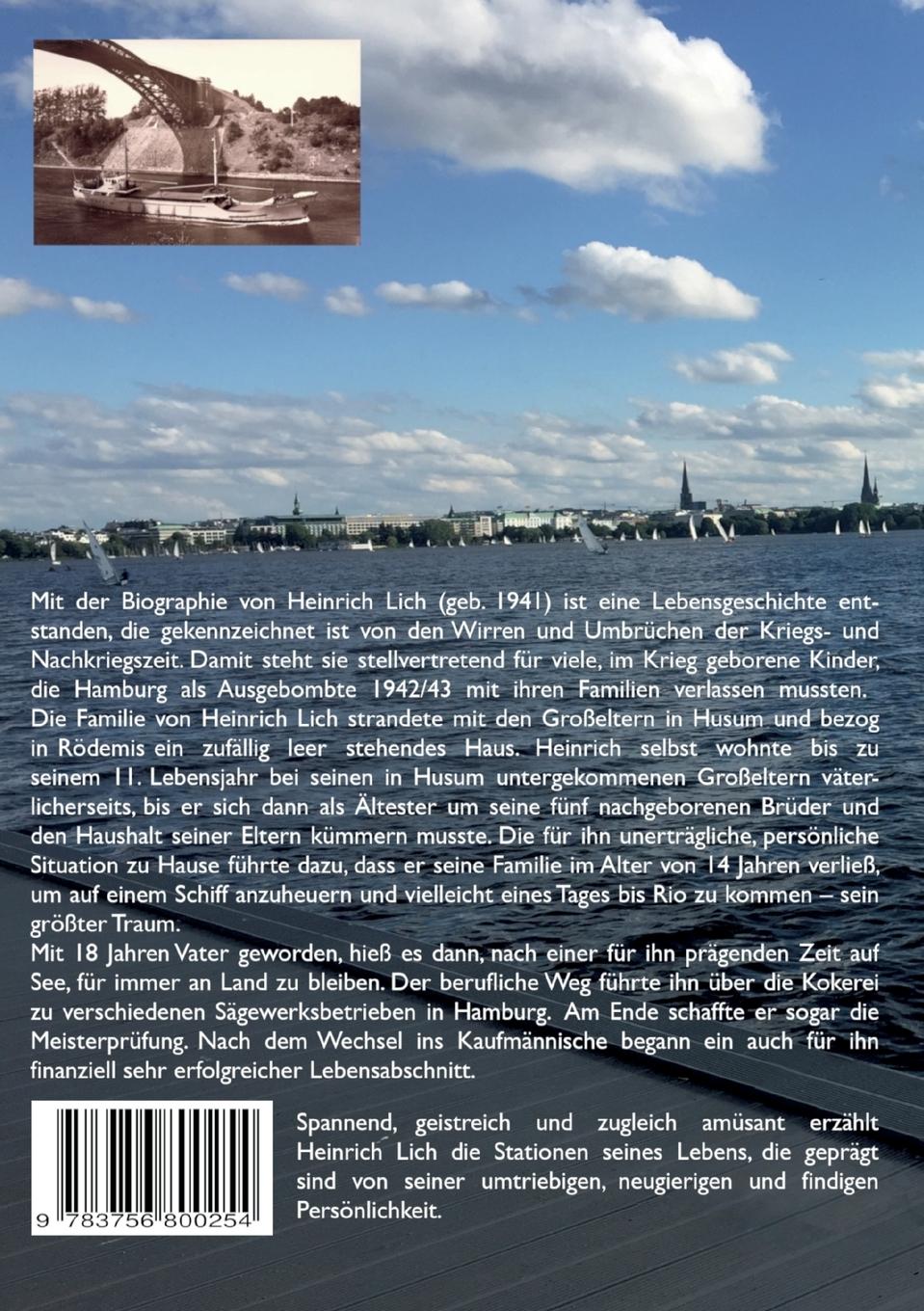 Rückseite: 9783756800254 | ¿Hein im Glück¿ | Heinrich Lich | Taschenbuch | Paperback | 540 S.