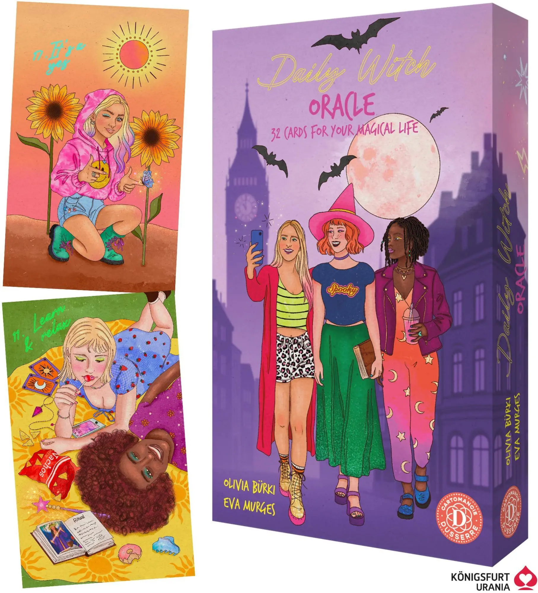 Cover: 4250375110354 | Daily Witch Oracle- 32 Oracle cards &amp; 48-page booklet (English) | Buch