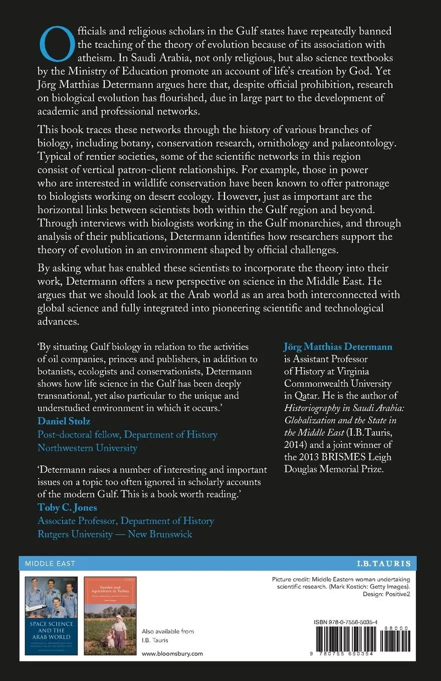 Rückseite: 9780755650354 | Researching Biology and Evolution in the Gulf States | Determann