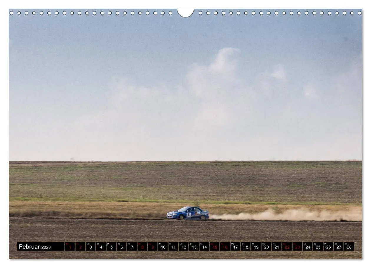 Bild: 9783435410354 | SCHNELL! AUTHENTISCH! MITTENDRIN! - RALLYE! (Wandkalender 2025 DIN...
