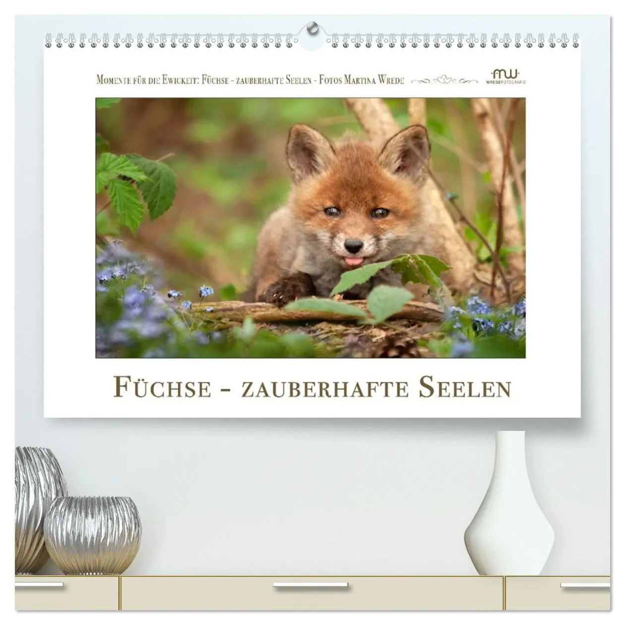 Cover: 9783457500354 | Füchse - zauberhafte Seelen (hochwertiger Premium Wandkalender 2026...