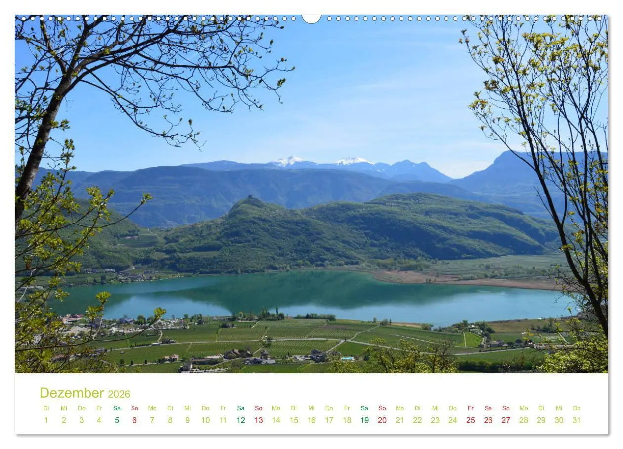 Bild: 9783457740354 | Der Kalterer See - Schönheit in Südtirols Süden (Wandkalender 2026...