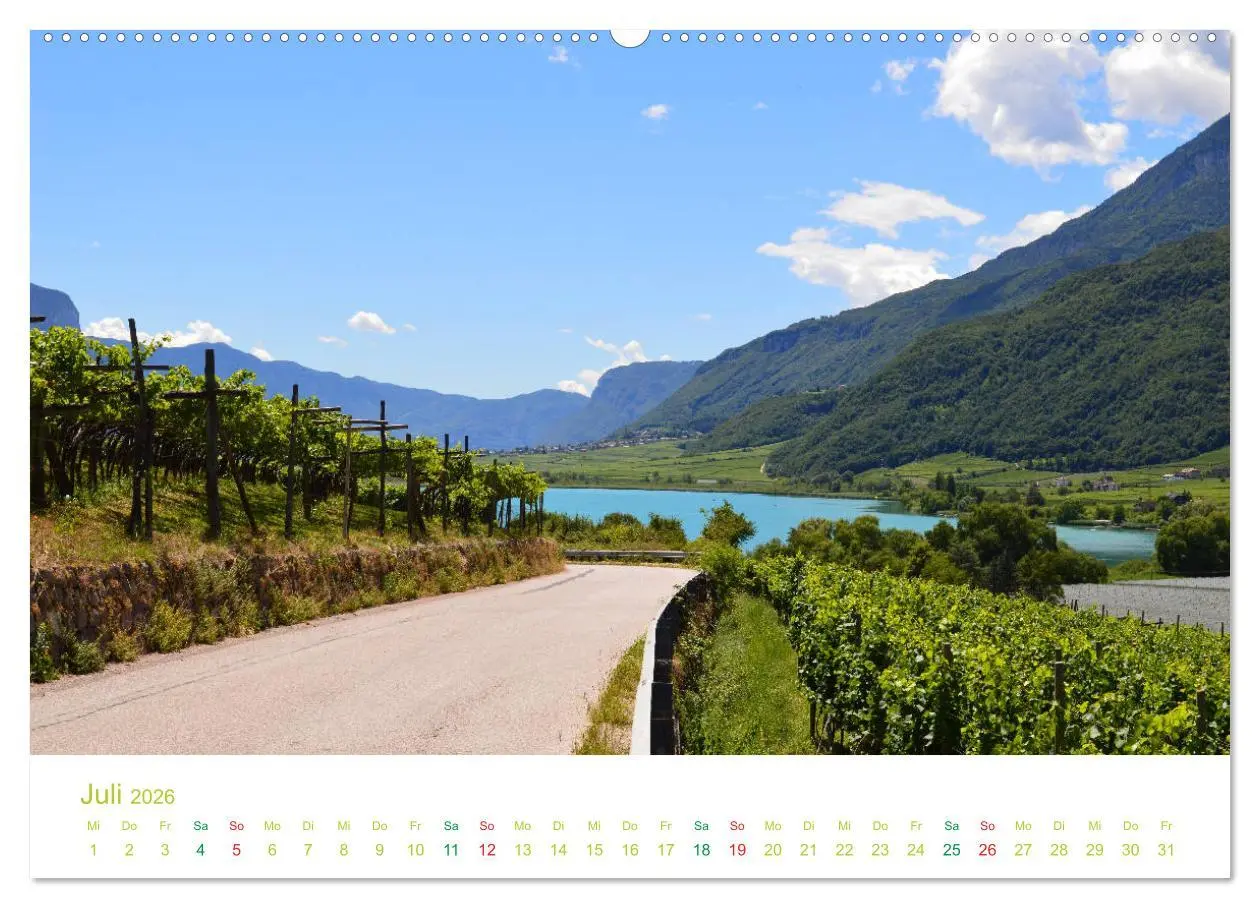 Bild: 9783457740354 | Der Kalterer See - Schönheit in Südtirols Süden (Wandkalender 2026...