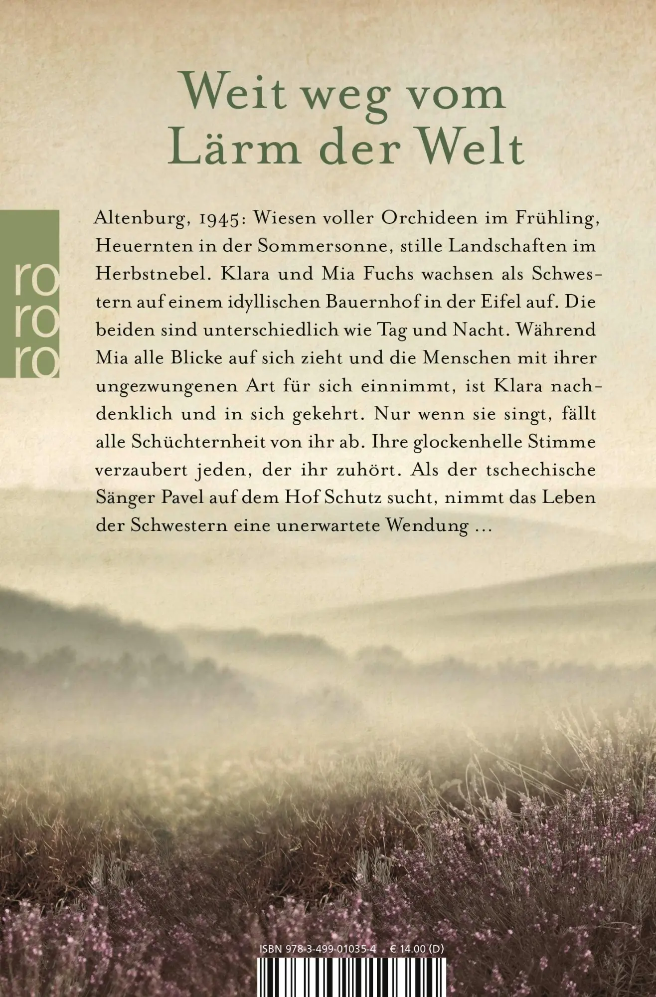 Rückseite: 9783499010354 | Eifelfrauen: Der Ruf der Nachtigall | Brigitte Riebe | Taschenbuch