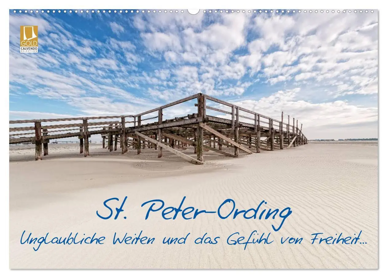 Cover: 9783516070354 | St. Peter-Ording (Wandkalender 2026 DIN A2 quer), CALVENDO...