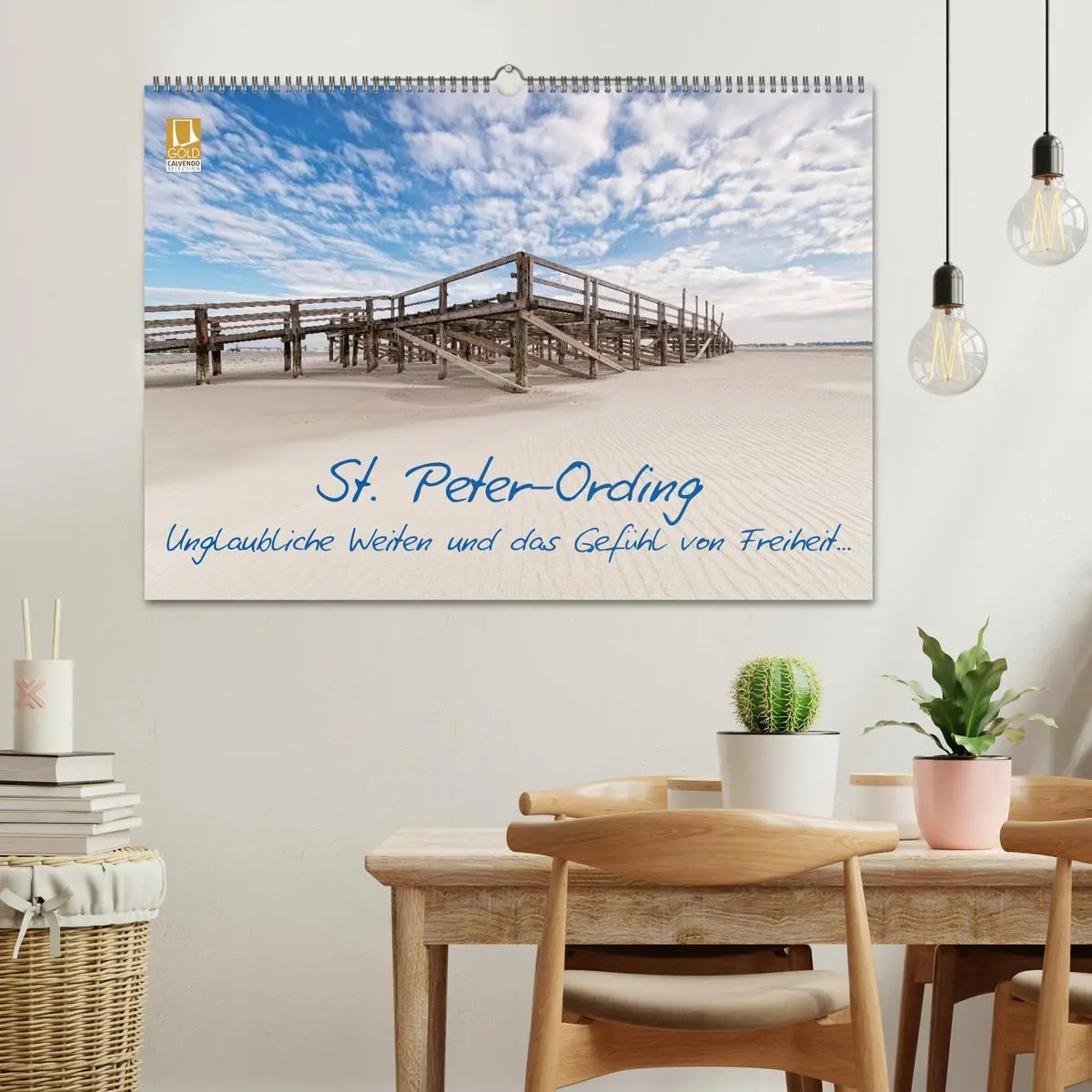 Bild: 9783516070354 | St. Peter-Ording (Wandkalender 2026 DIN A2 quer), CALVENDO...