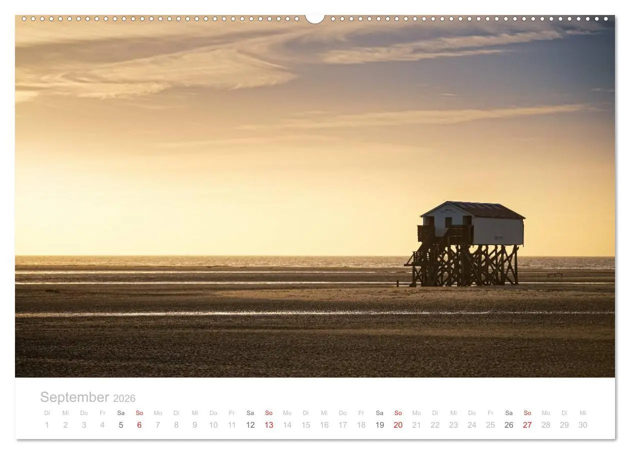 Bild: 9783516070354 | St. Peter-Ording (Wandkalender 2026 DIN A2 quer), CALVENDO...