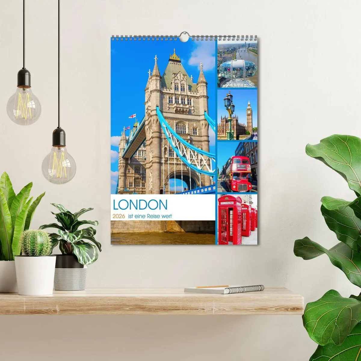 Bild: 9783516380354 | London ist eine Reise wert (Wandkalender 2026 DIN A3 hoch),...