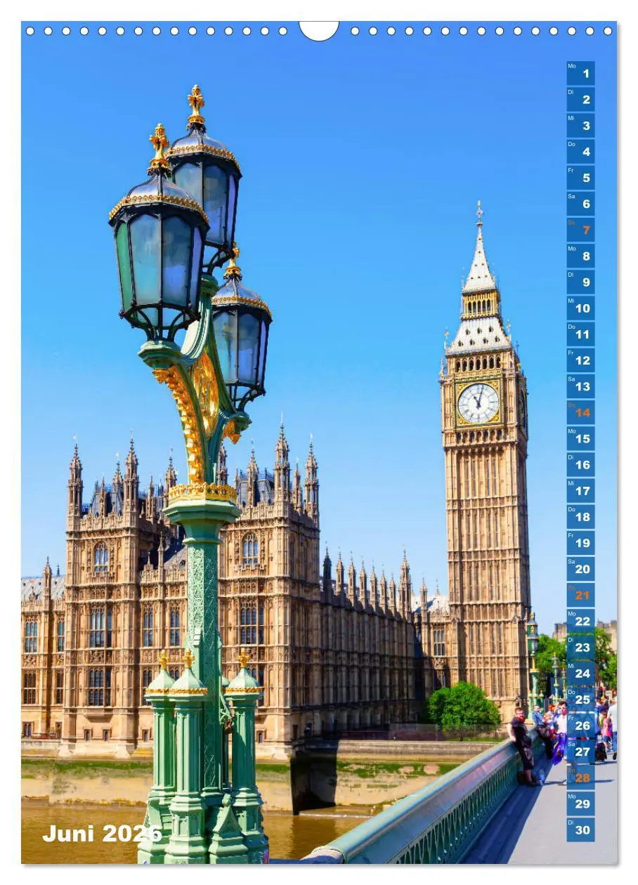 Bild: 9783516380354 | London ist eine Reise wert (Wandkalender 2026 DIN A3 hoch),...