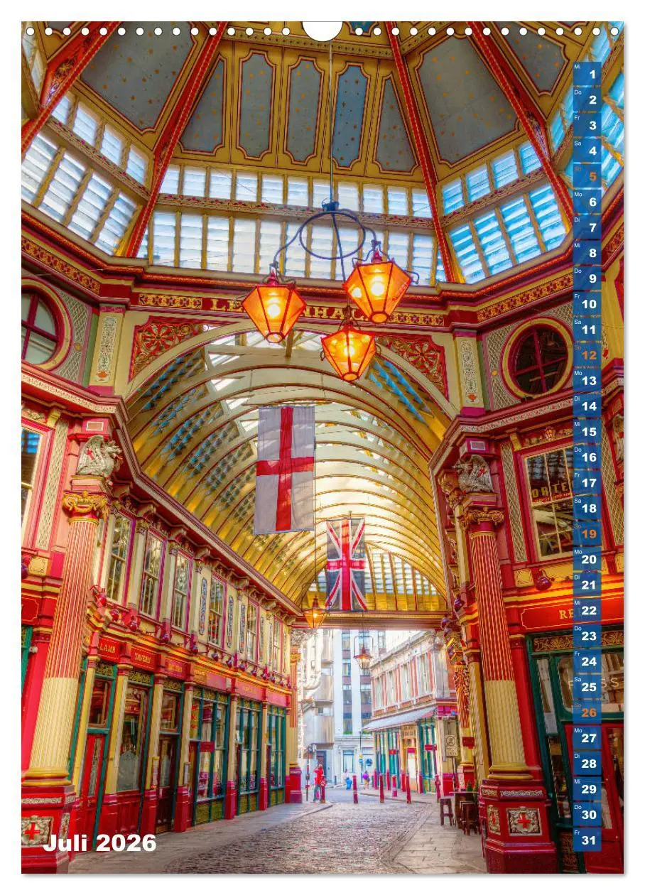Bild: 9783516380354 | London ist eine Reise wert (Wandkalender 2026 DIN A3 hoch),...