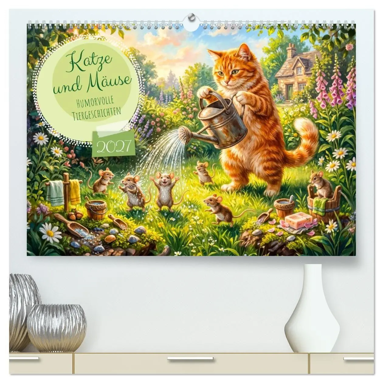 Cover: 9783594360354 | Katze und Mäuse - Humorvolle Tiergeschichten (hochwertiger Premium...