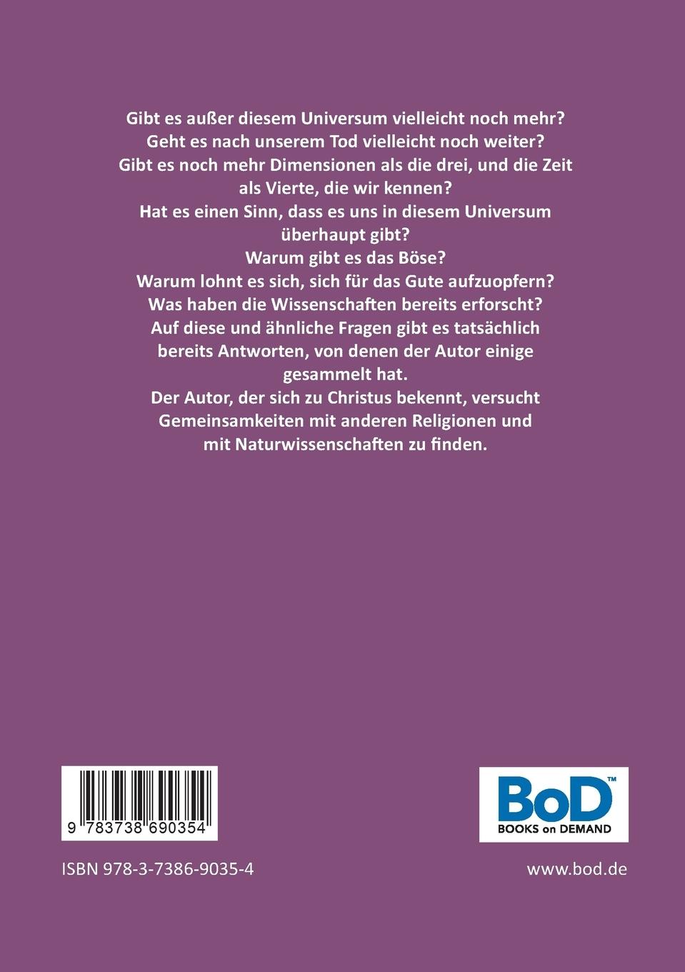 Rückseite: 9783738690354 | Wo kommen wir her und wo gehen wir hin? | Christoph Firneis | Buch