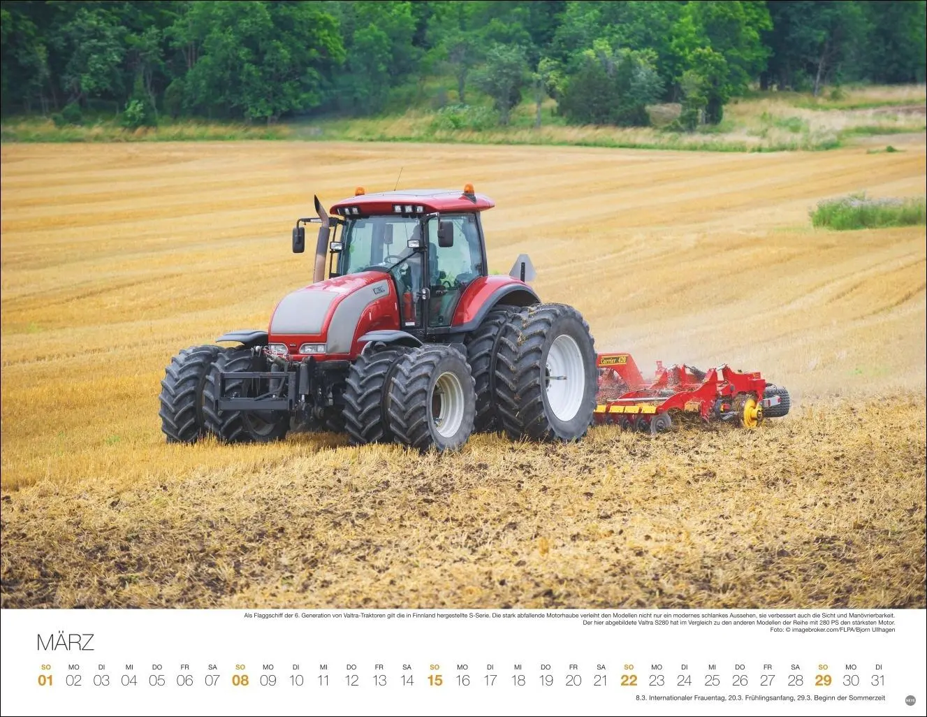Bild: 9783756410354 | Starke Traktoren Posterkalender 2026 | Heye | Kalender | Spiralbindung
