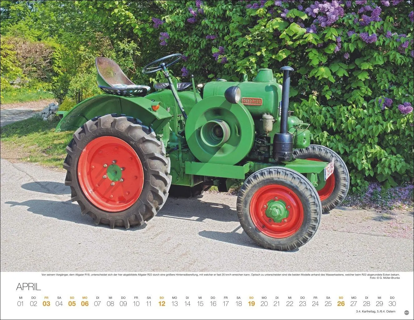 Bild: 9783756410354 | Starke Traktoren Posterkalender 2026 | Heye | Kalender | Spiralbindung