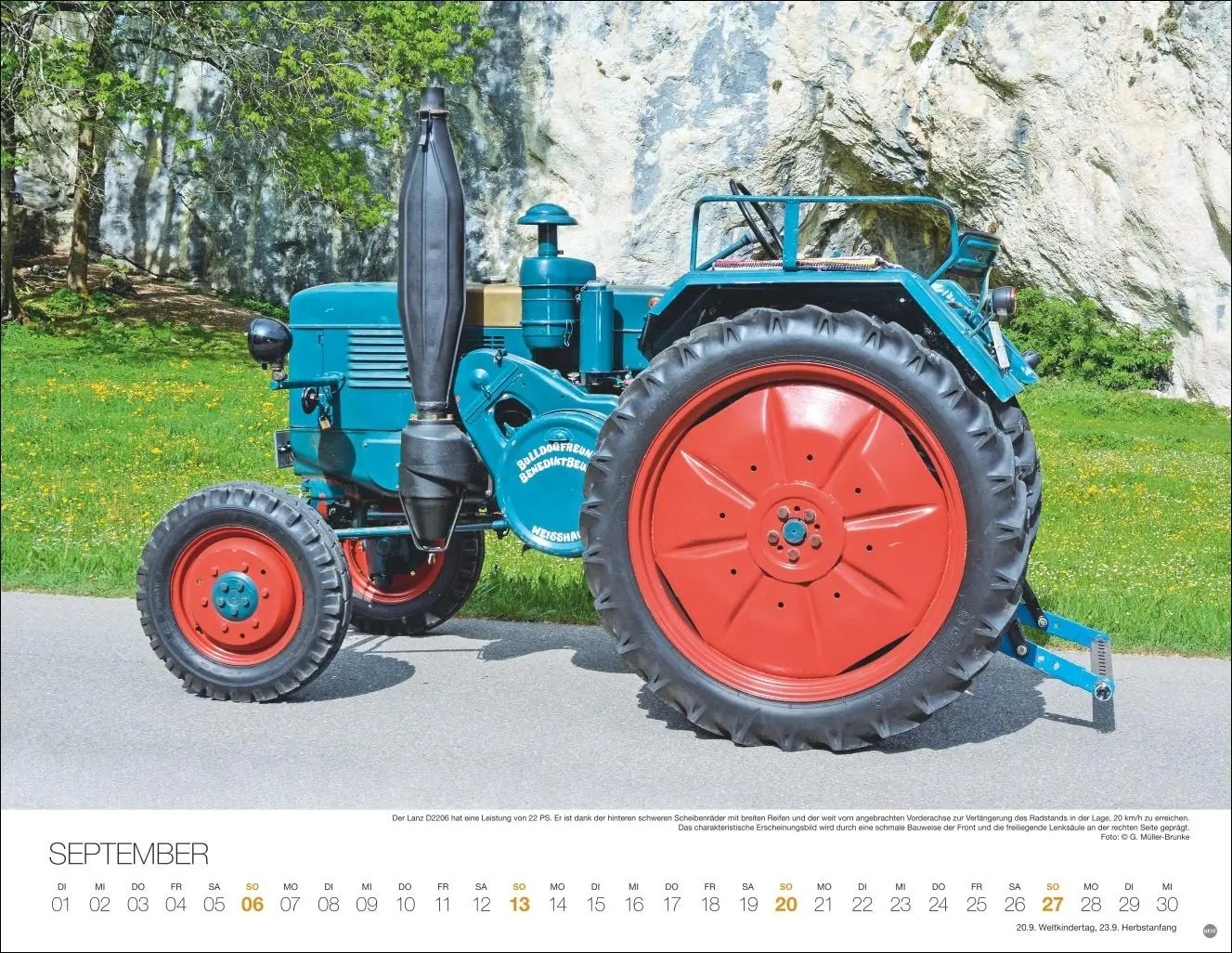 Bild: 9783756410354 | Starke Traktoren Posterkalender 2026 | Heye | Kalender | Spiralbindung