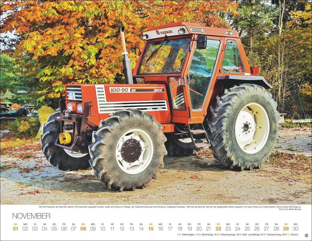 Bild: 9783756410354 | Starke Traktoren Posterkalender 2026 | Heye | Kalender | Spiralbindung
