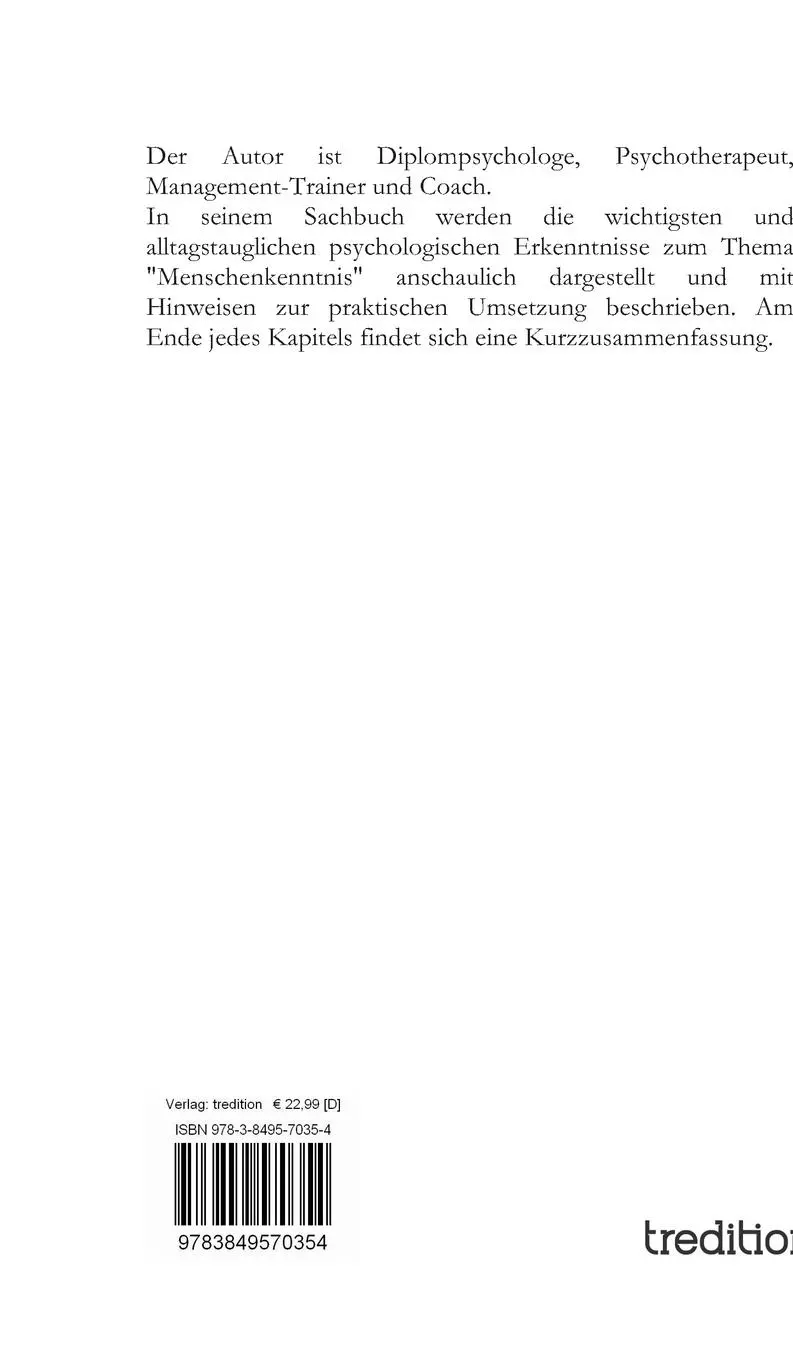 Rückseite: 9783849570354 | Wer wir sind und wie andere uns sehen | Christoph Brechtel | Buch