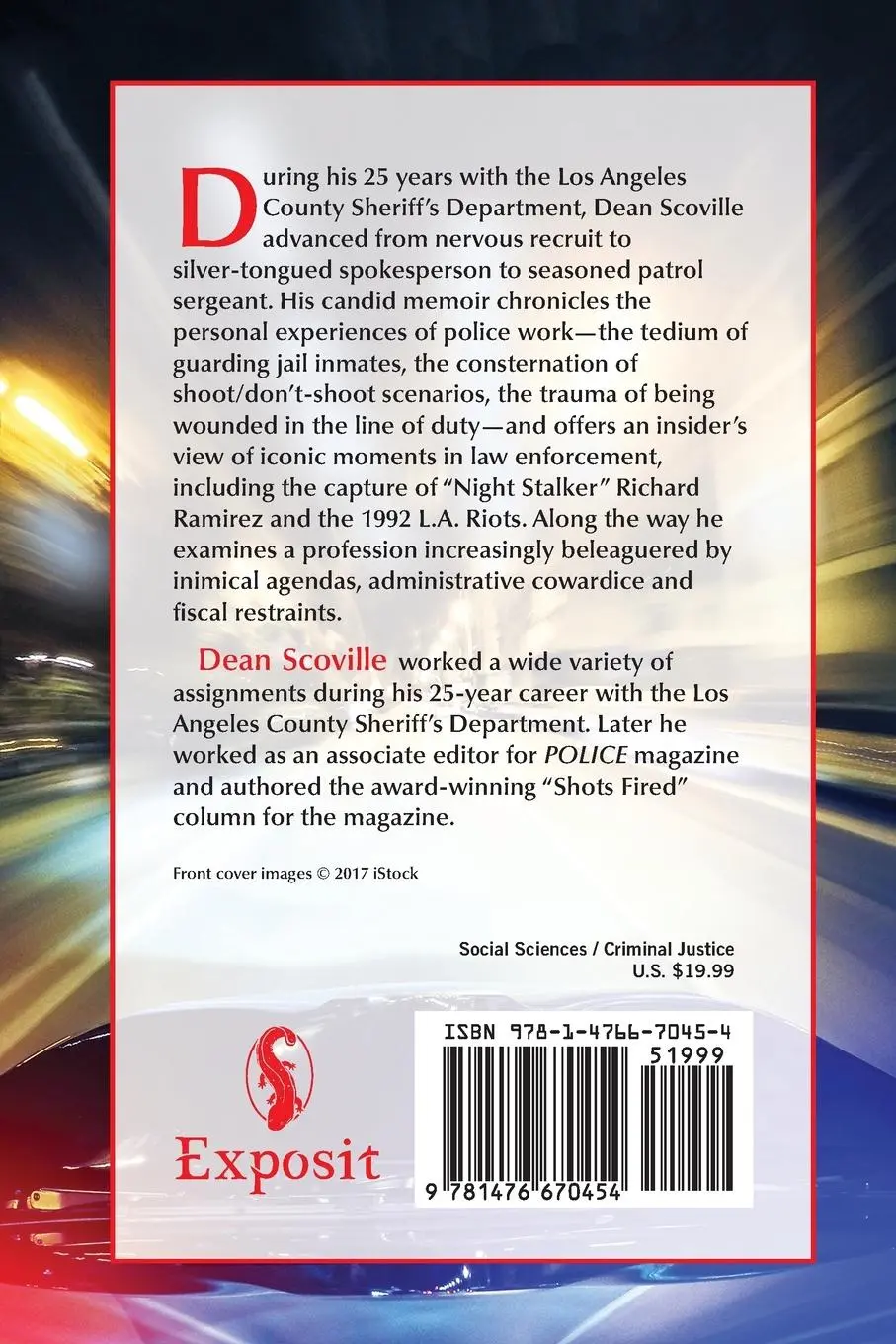 Rückseite: 9781476670454 | A Badge, a Gun, an Attitude | Dean Scoville | Taschenbuch | Englisch