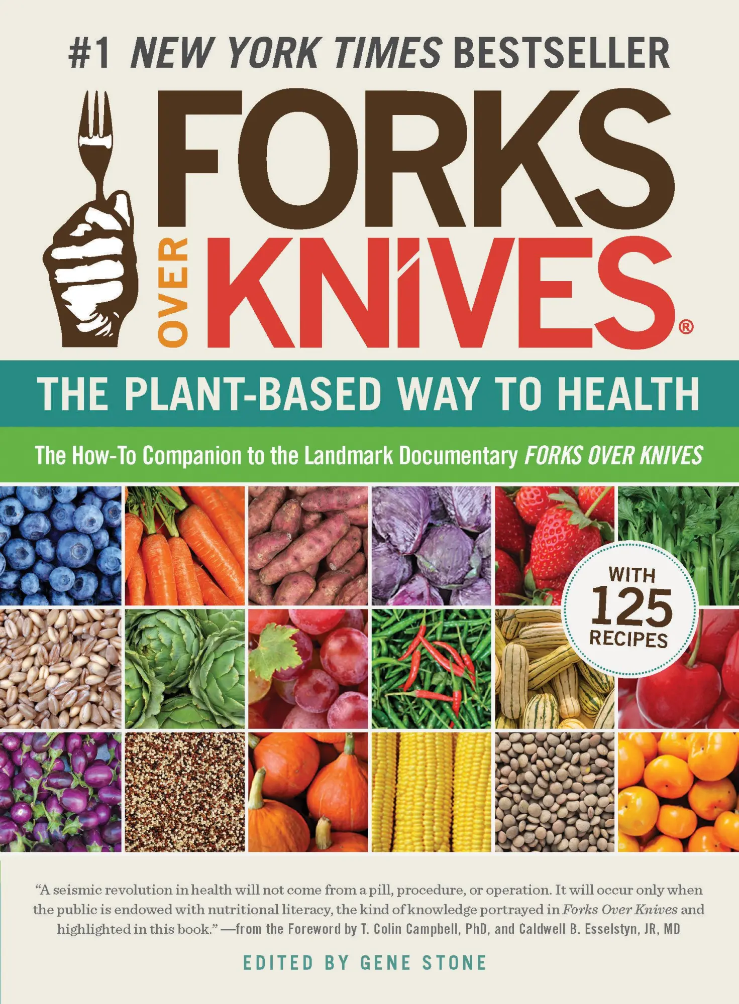 Cover: 9781615190454 | Forks Over Knives | The Plant-Based Way to Health | Gene Stone | Buch