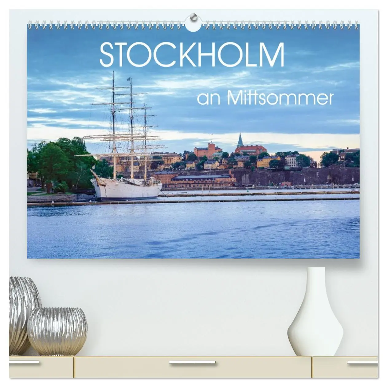 Cover: 9783457970454 | Stockholm an Mittsommer (hochwertiger Premium Wandkalender 2026 DIN...