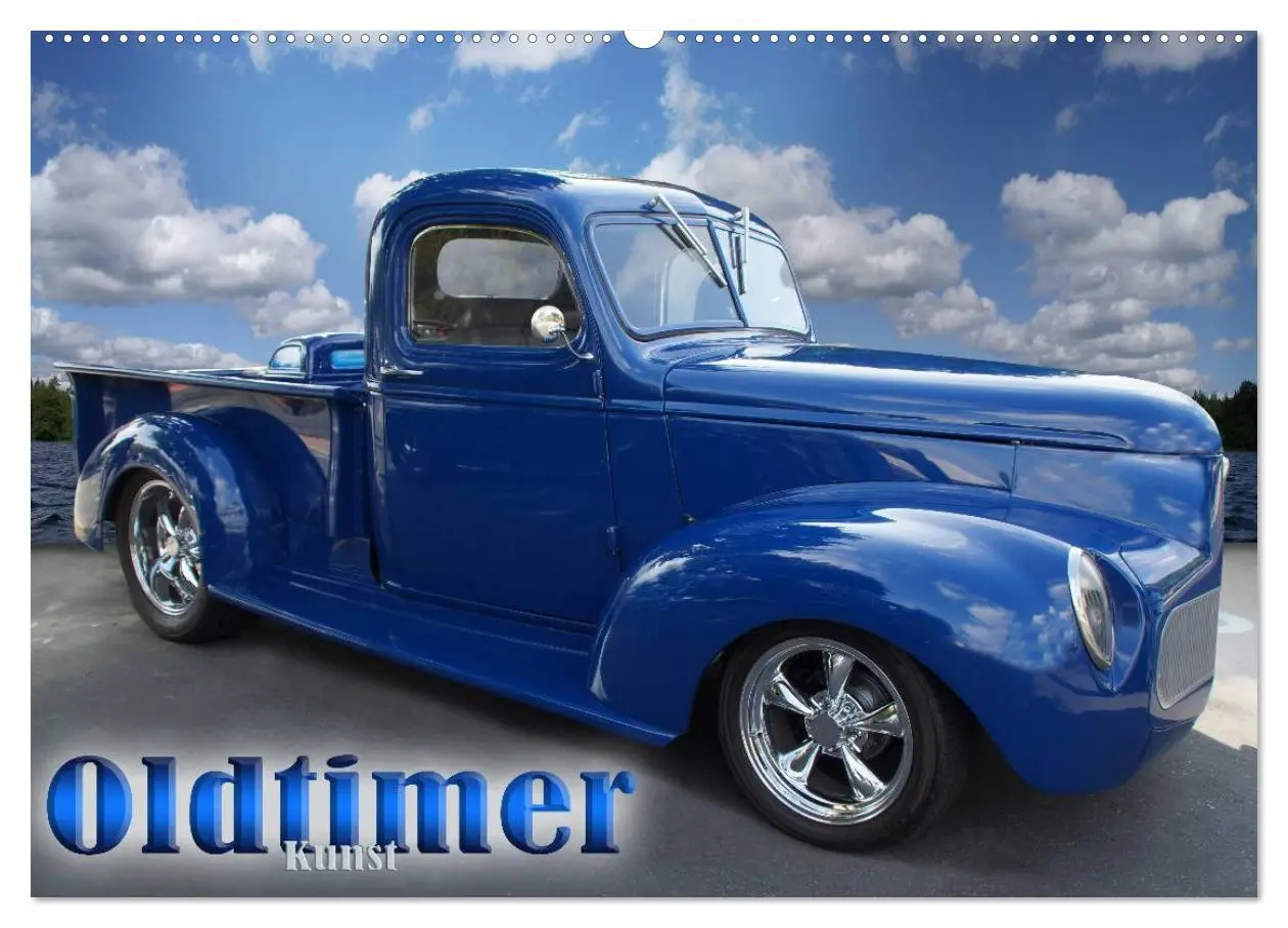 Cover: 9783516060454 | Oldtimer-Kunst (Wandkalender 2026 DIN A2 quer), CALVENDO...