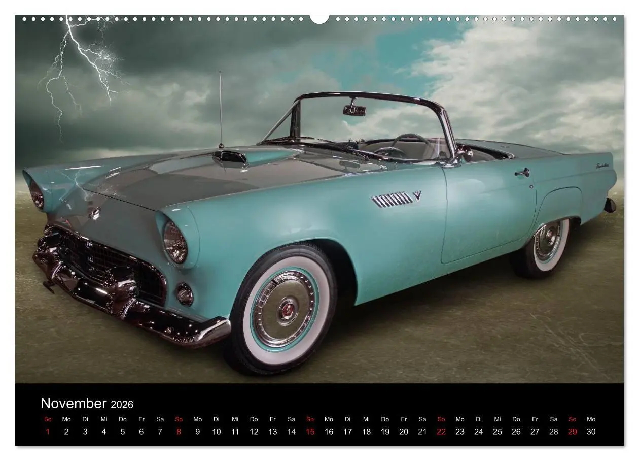 Bild: 9783516060454 | Oldtimer-Kunst (Wandkalender 2026 DIN A2 quer), CALVENDO...