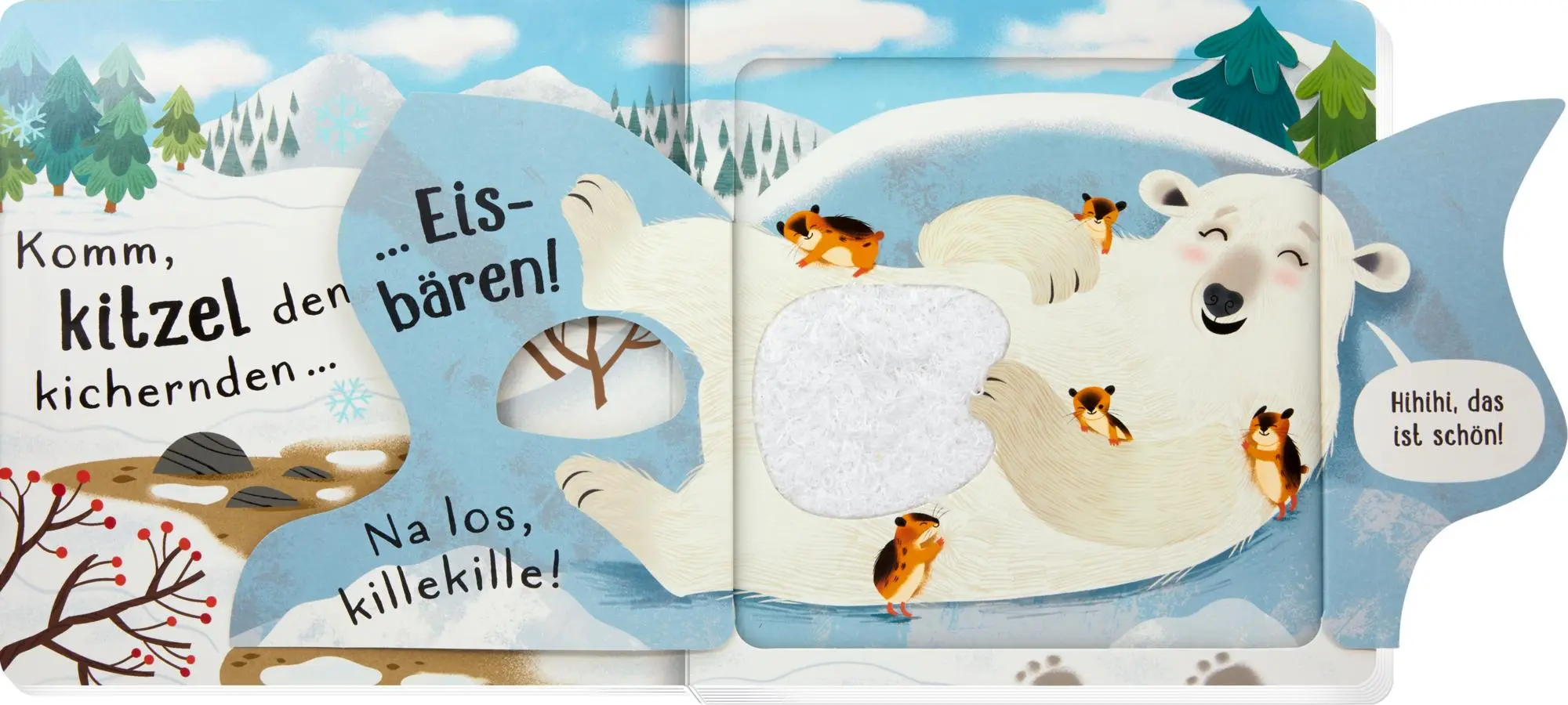 Bild: 9783649650454 | Wer kitzelt den Eisbären? | Klappen, Fühlen, Killekille! | Detner