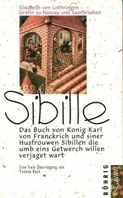 Cover: 9783861100454 | Elisabeth zu Nassau und Saarbrücken, E: Sibille | Saarbrücken | Buch