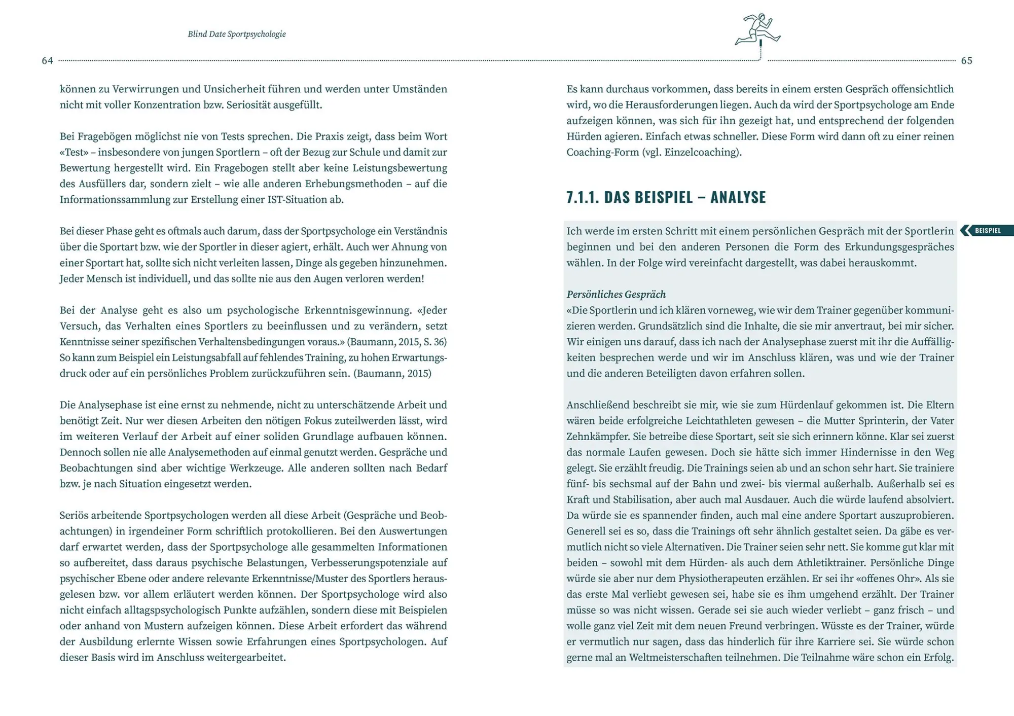 Bild: 9783964160454 | Blind Date Sportpsychologie | Renate Eichenberger | Taschenbuch | 2021