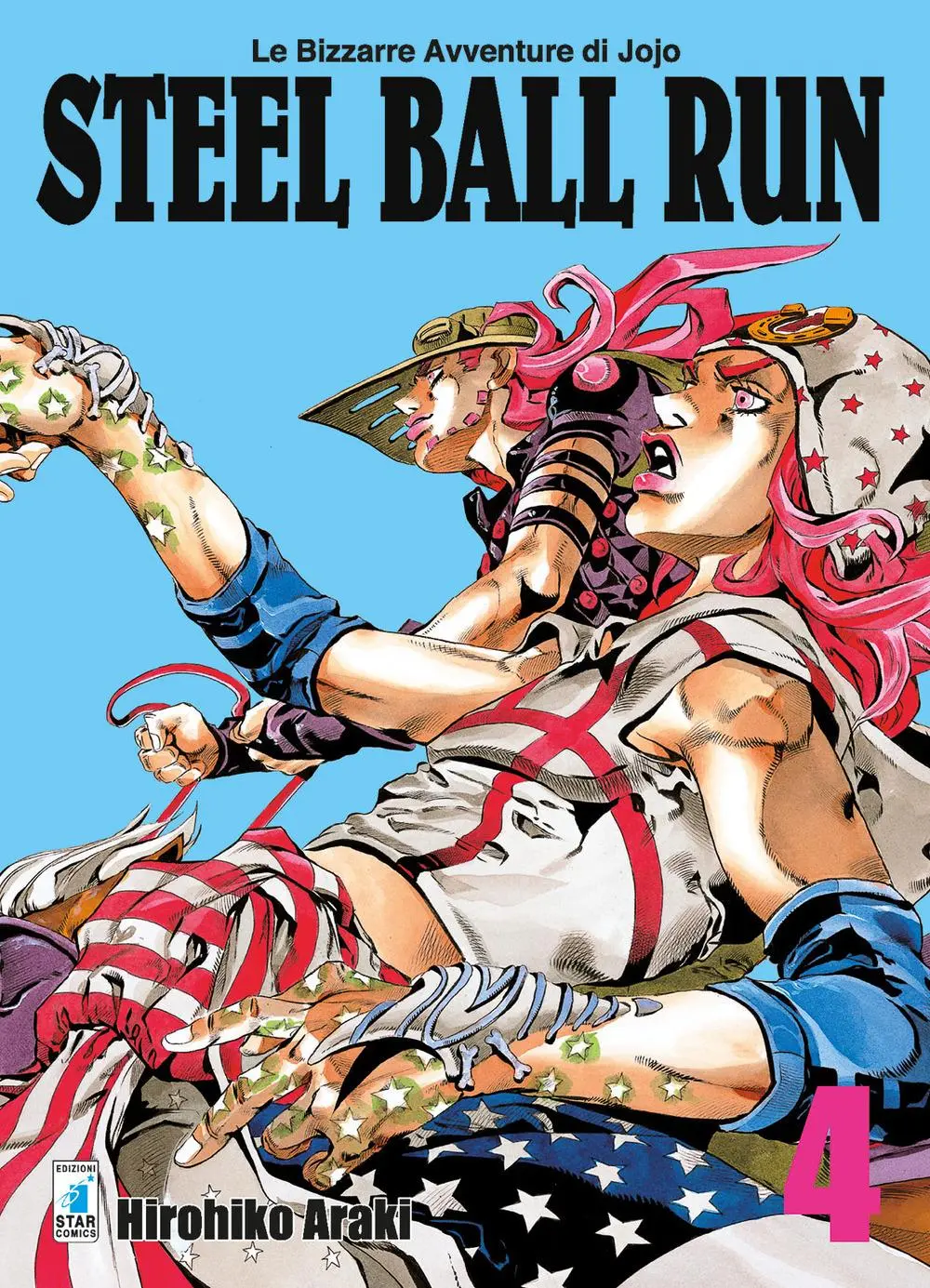 Cover: 9788822610454 | Steel ball run. Le bizzarre avventure di Jojo. Vol. 4 | Hirohiko Araki