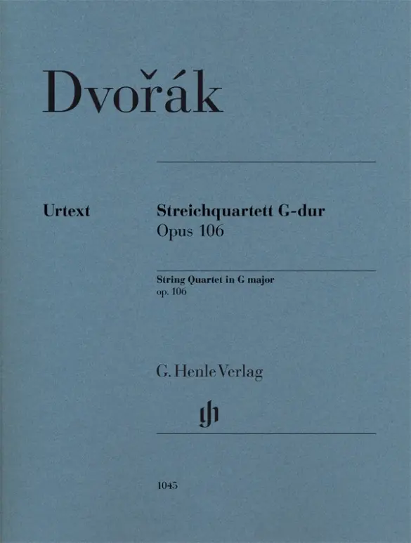 Cover: 9790201810454 | Antonín Dvorák - Streichquartett G-dur op. 106 | Antonin Dvorak | Buch