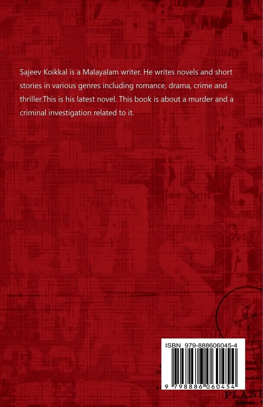 Rückseite: 9798886060454 | Christmas Rathriyile Kolapathakam | Sajeev Koikkal | Taschenbuch