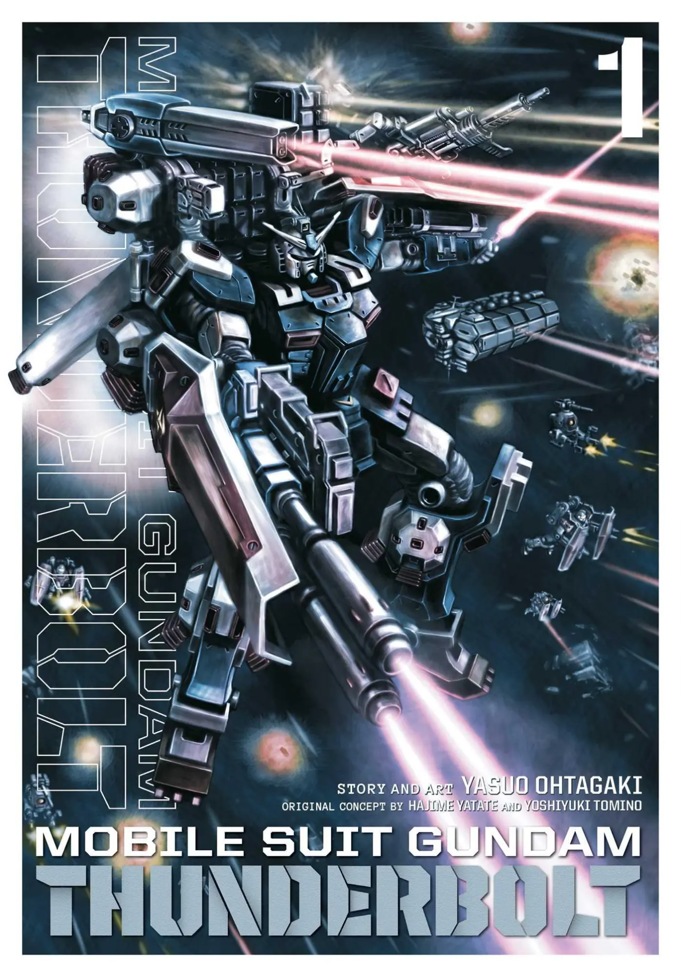 Cover: 9781421590554 | Mobile Suit Gundam Thunderbolt, Vol. 1 | Yasuo Ohtagaki | Taschenbuch