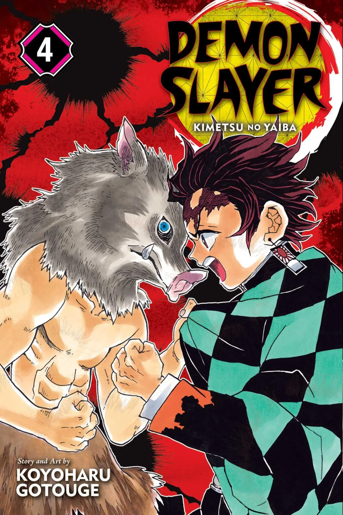 Cover: 9781974700554 | Demon Slayer: Kimetsu no Yaiba, Vol. 4 | Koyoharu Gotouge | Buch